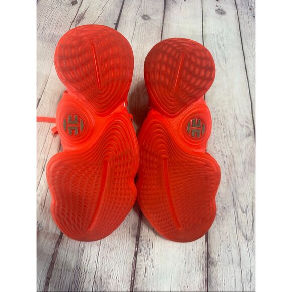 Adidas Harden Volume 4 Athletic Sneakers Solar Red Orange Bold Vibrant Mens 7.5 main image 9